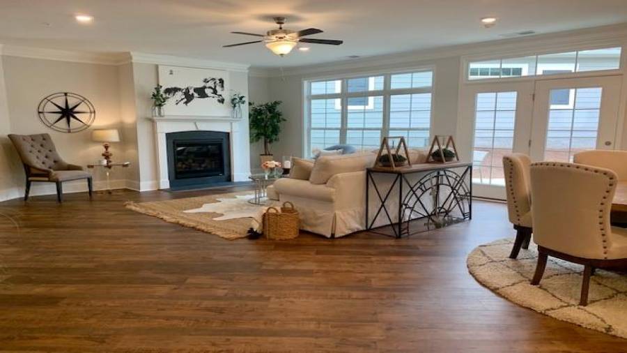 Representation Photo of a Decorated Promenade III plan.  Plenty of space for all of your favorite pieces! Spacious Open Living Area, Great for family gatherings.