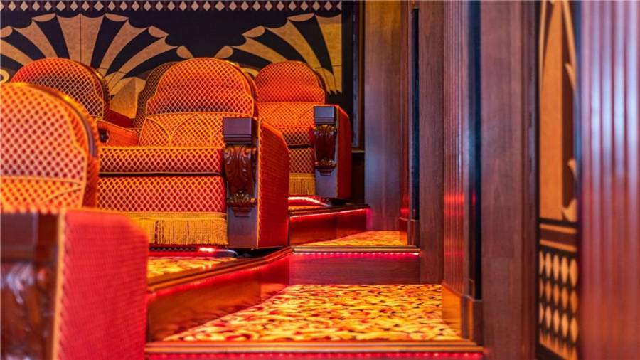 Lights throughout the floors.  Sand filled flooring for the perfect sound