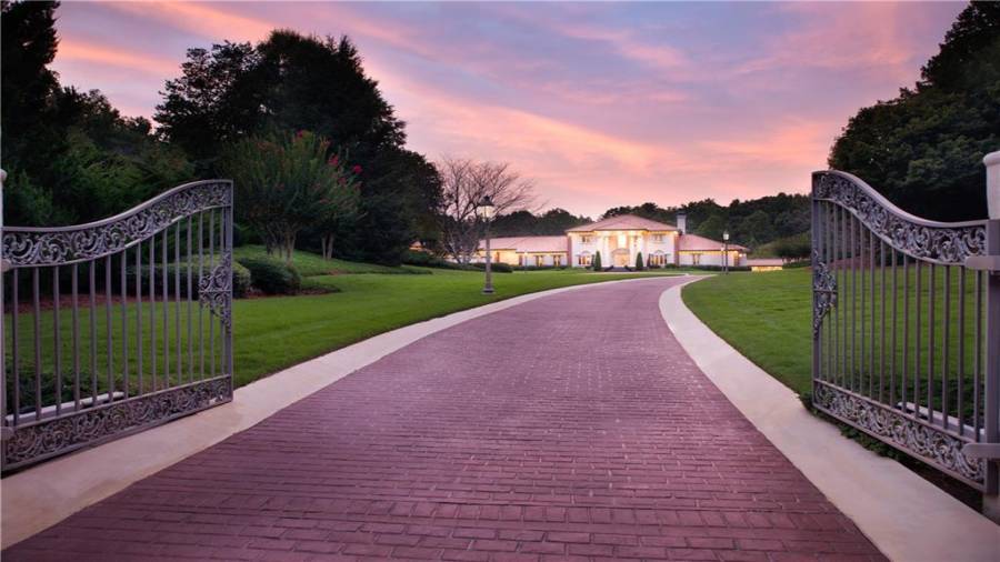 Security gate entrance