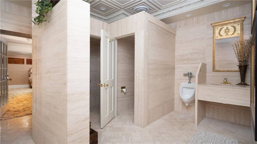 Marble Pool Bathroom.