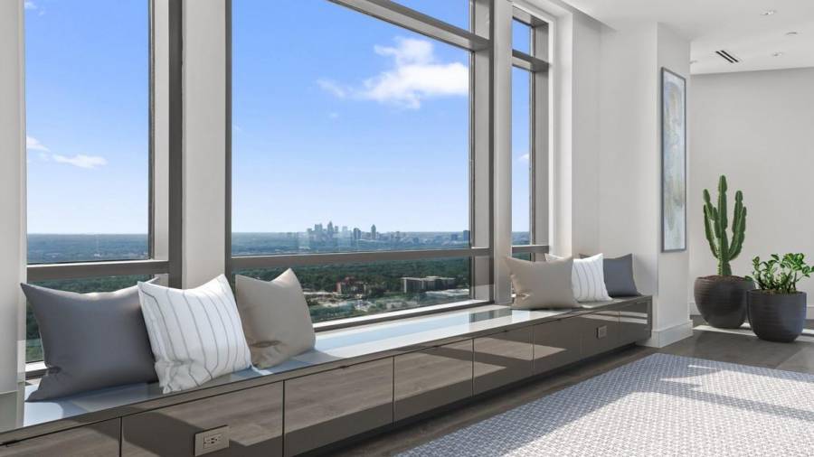 Virtually Staged Representation.