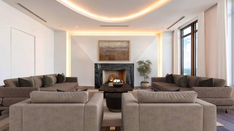 Virtually Staged Representation.