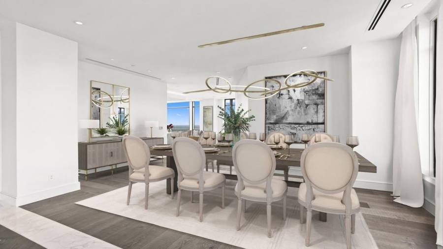 Virtually Staged Representation.