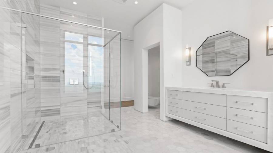 Ensuite for Bedroom 1 on Main Living Level.