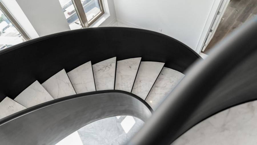 Grand Staircase to Second Living Level.