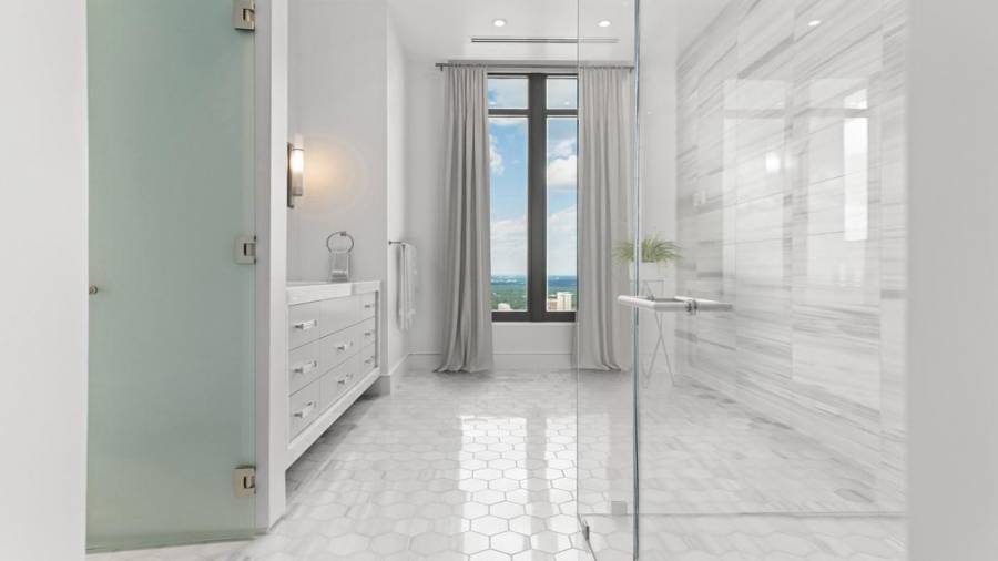 Virtually Staged Representation.