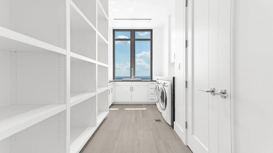 Laundry Room on Second Living Level.