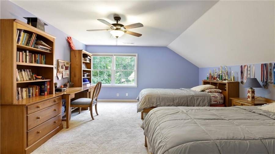 Plenty of space to relax and unwind in another upstairs bedroom!