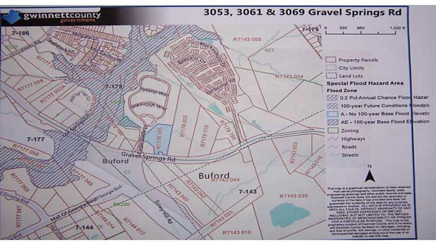 Both 3053 & 3069 Gravel Springs Rd have been annexed into the City of Buford