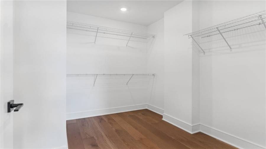 Oversized Primary Closet