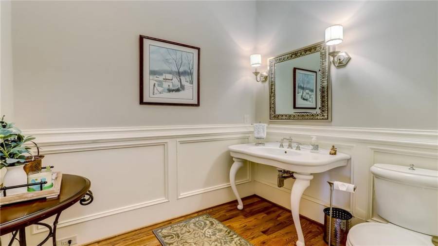 Beautiful Powder room 1 of 2