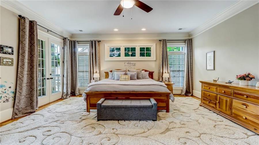 Owners suite bedroom