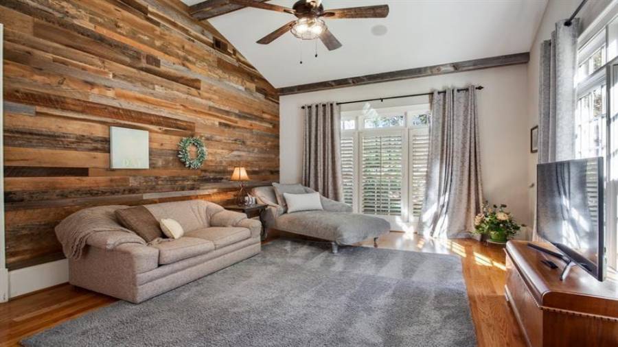 Owners private seating area