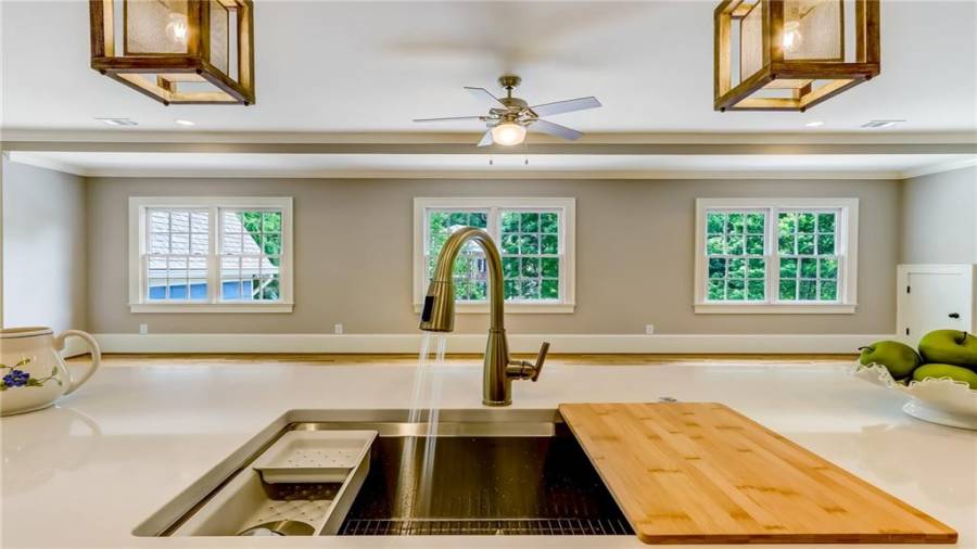 Kohler apron sink and faucet