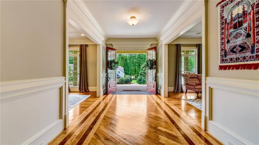 Serene outdoor front view