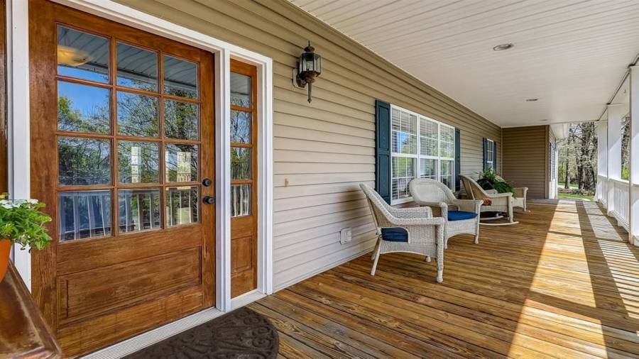 6244 Grant Ford Road - Front Porch