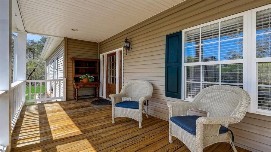 6244 Grant Ford Road - Front Porch