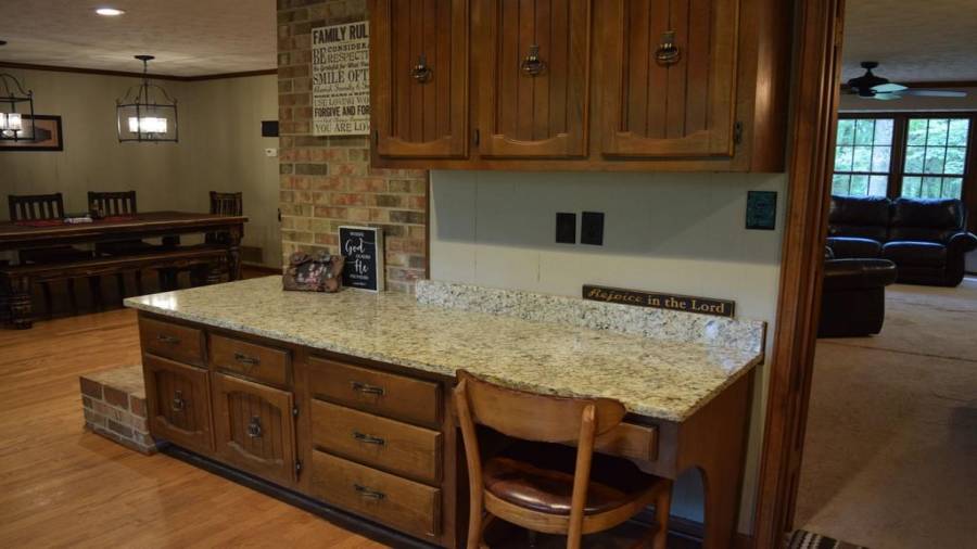 Desk / Charging Area