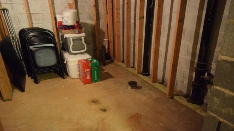 Stubbed for Basement Bath/Kitchen