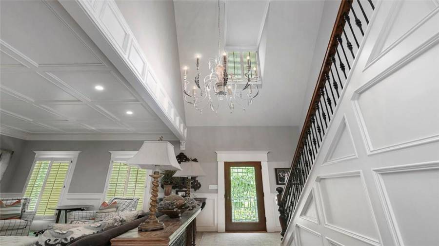 Exquisite millwork throughout all three levels