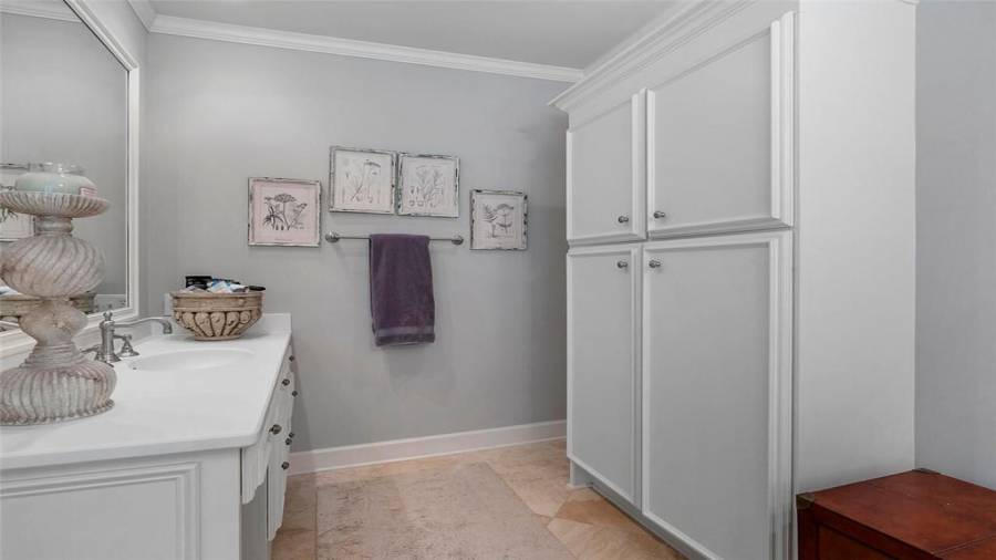 Custom cabinetry built ins for additional storage