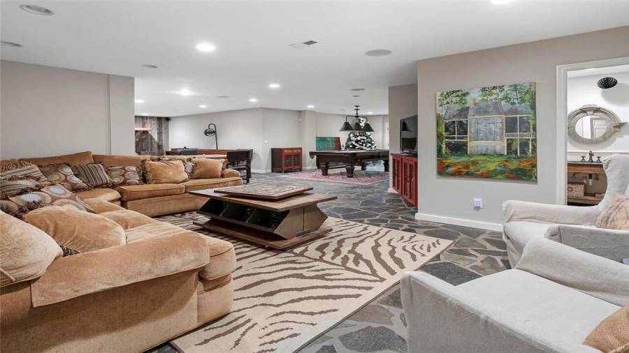 Terrace level has plenty of space for everyone!