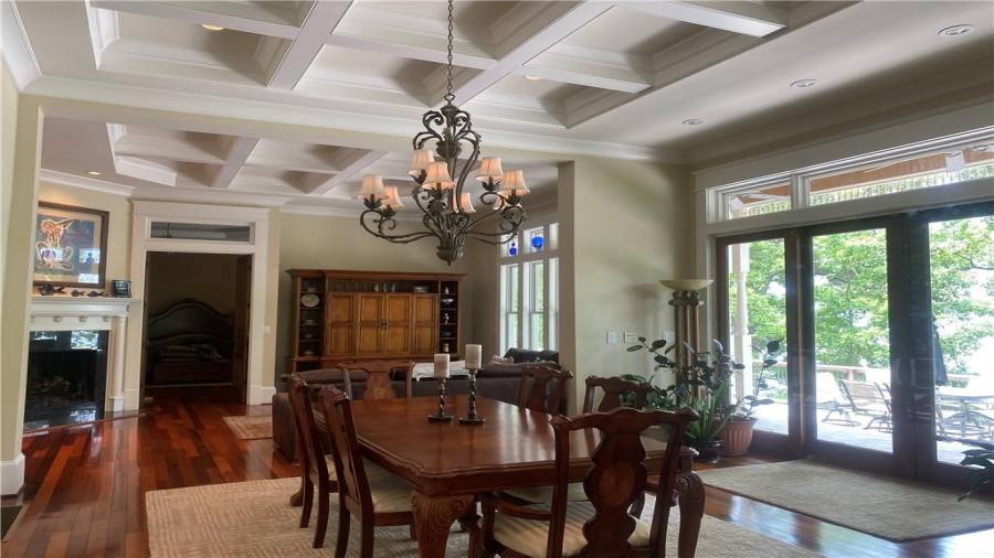 The open concept living is what this home is all about. Plenty of room for entertaining inside and out.