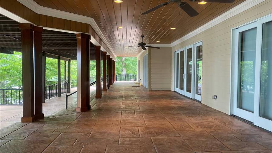 Your friends and family will really enjoy this home. Access this area from the theatre room, pool room, or the ping pong table area. Plenty of space for everyone.