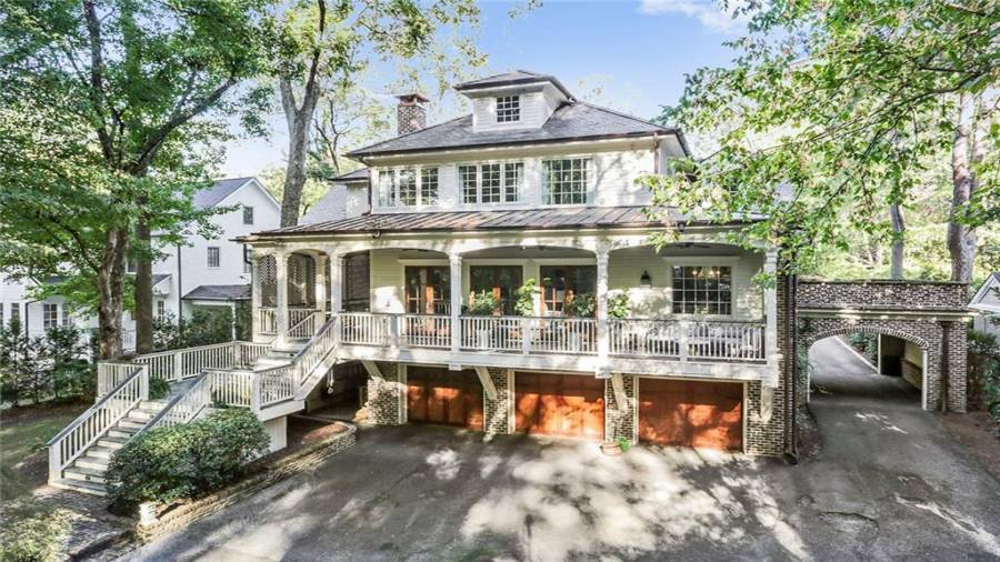 View of back of house