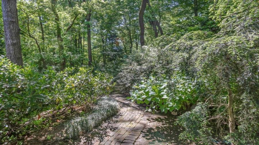 Private, lush gardens.