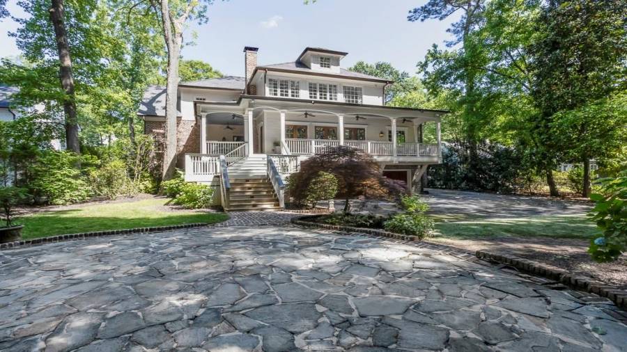 View of back of house from back yard.