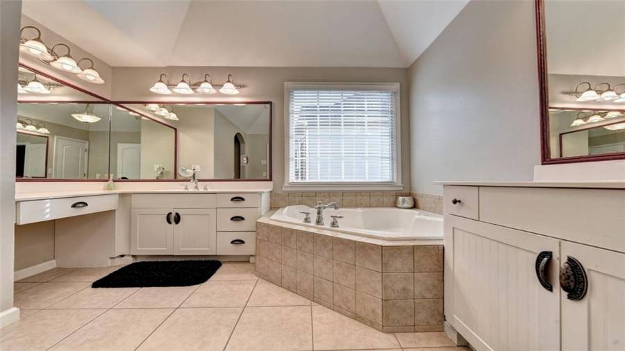 Owners suite bathroom