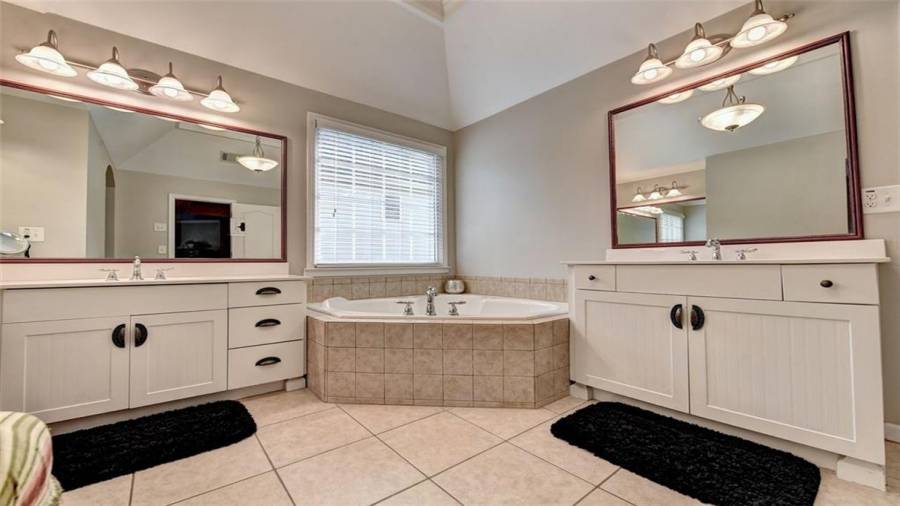 Owners suite bathroom