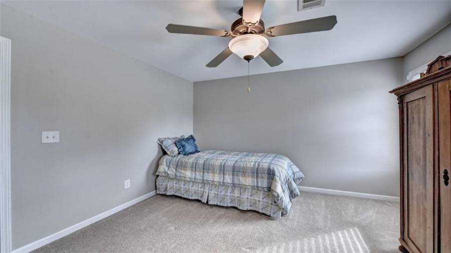Bedroom 2 with jack-n-jill bath