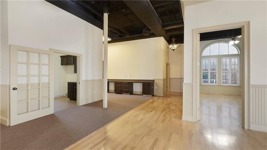 View to the fulfillment area