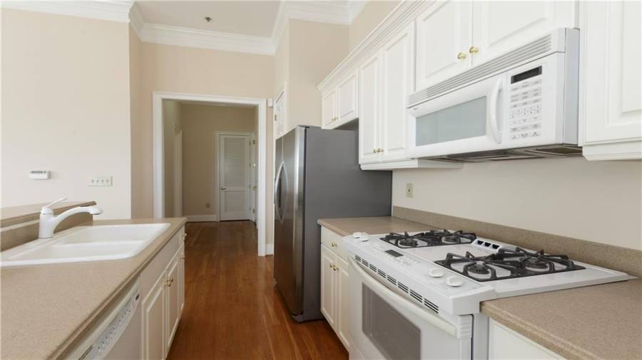 Upstairs condo unit 1 kitchen