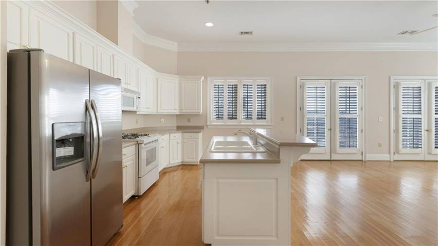 Upstairs condo Unit 1 kitchen