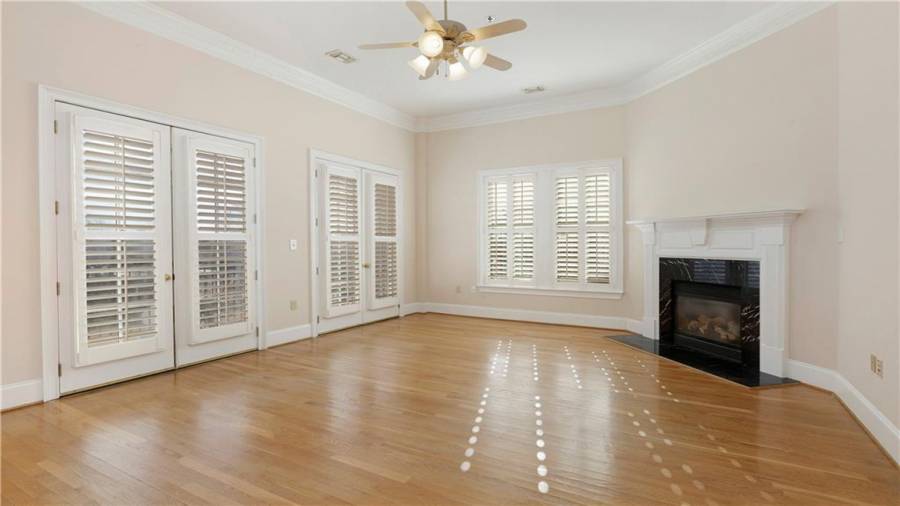 Upstairs condo Unit 1 family room