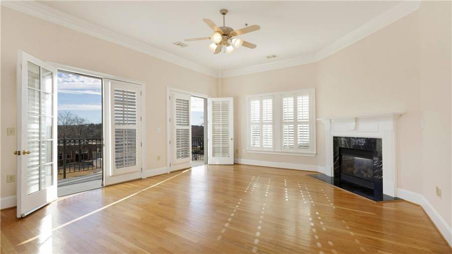 Upstairs condo Unit 1 family room