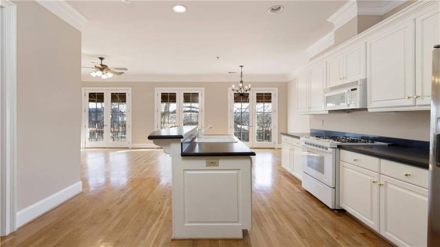 Upstairs condo Unit 2 kitchen