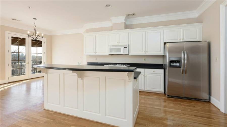 Upstairs condo Unit 2 kitchen