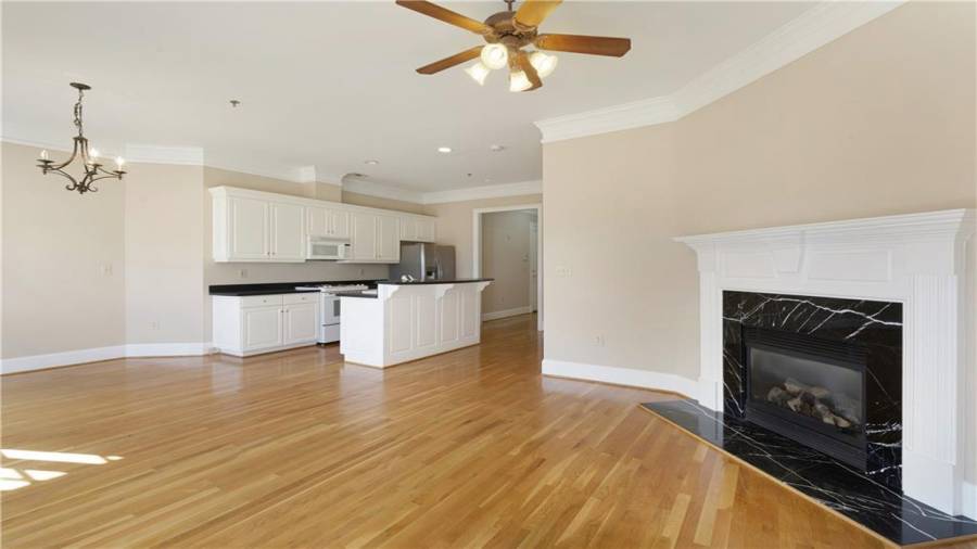 Upstairs condo Unit 2 kitchen