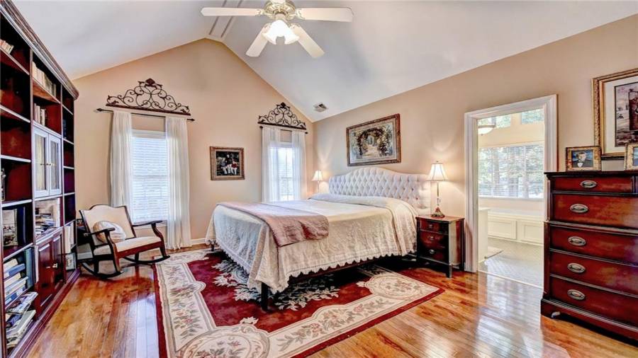 Master Bedroom - Wood Floors