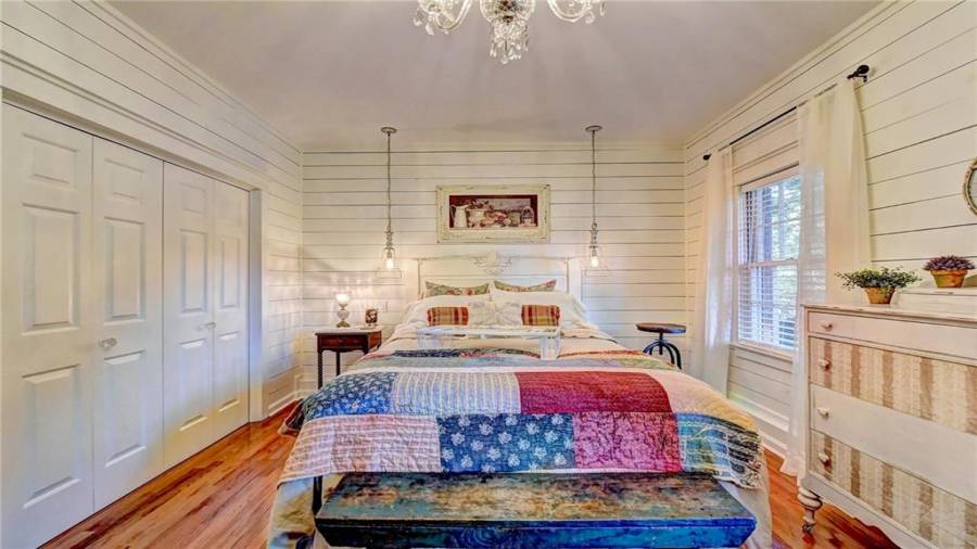 Bedroom on lower level large closet