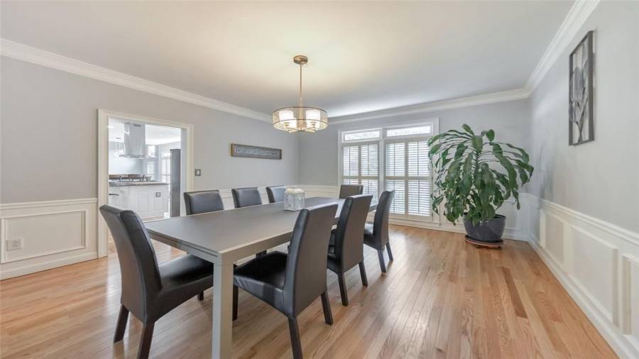 Separate dining room  - great for hosting guests!