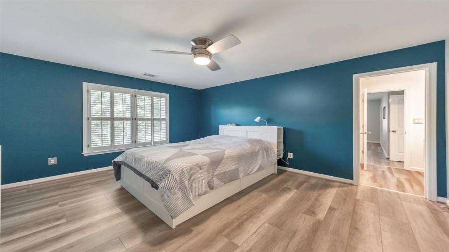 1 of 3 secondary bedrooms upstairs!