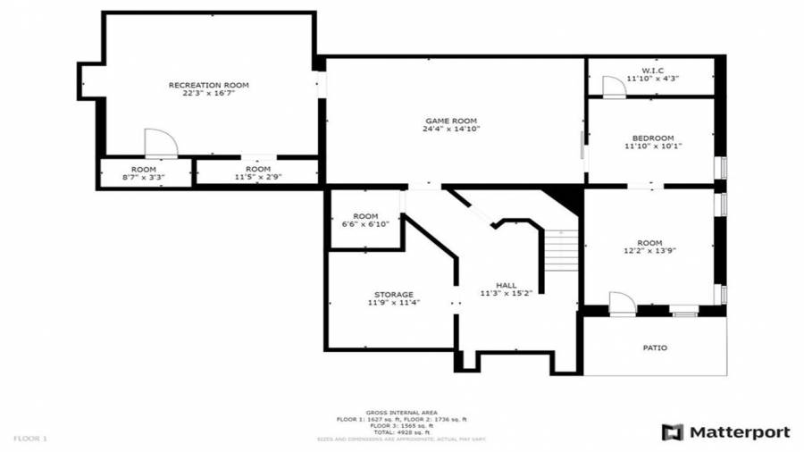 Basement floor plan!