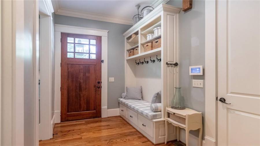 Mud Room Area From Back Door and Garage