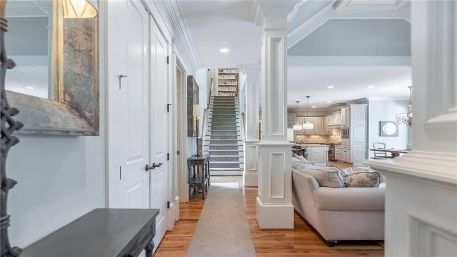 Hall Leading to Master Suite on Main