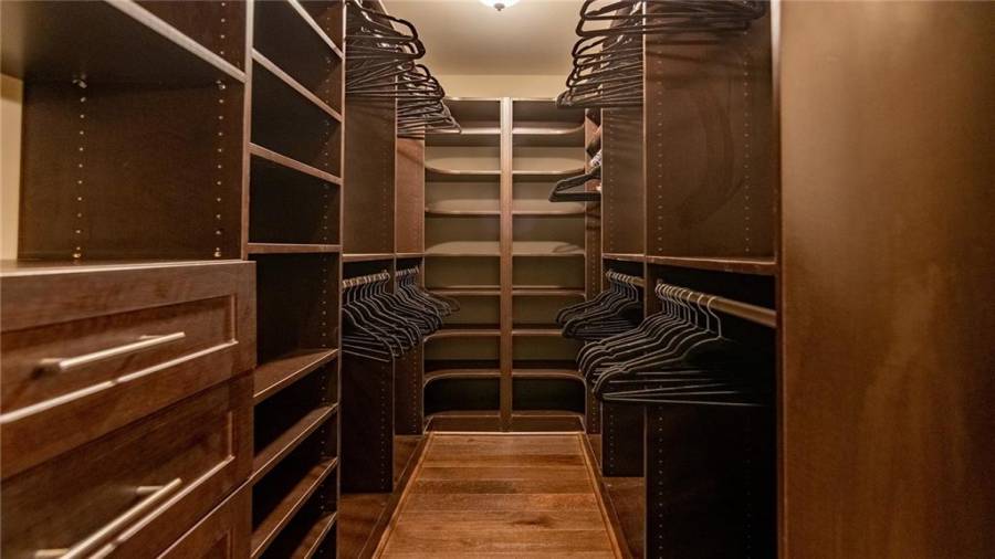 Terrace Level Second Master Suite Custom Closet